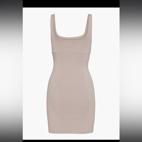 Wilfred Free Orbit mini dress in gull grey. Size XS. - Picture 2 of 5